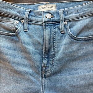 Madewell Women's Straight Leg Jeans in Light Blue